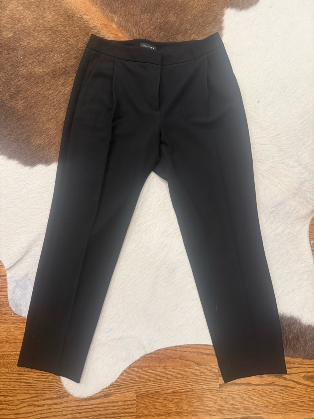 Trouve Black Tailored Ankle Trousers